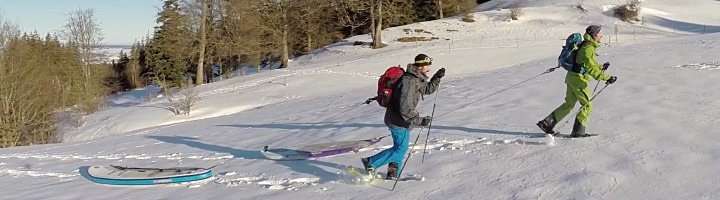 Winter SUP 1.0 im Schnee 1 Winter SUP 01