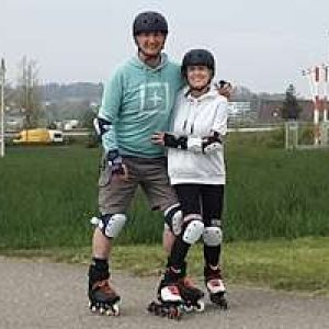 Inline Skating Kurs, SUP & Kite Sport 2025 3 Sonja & Mark