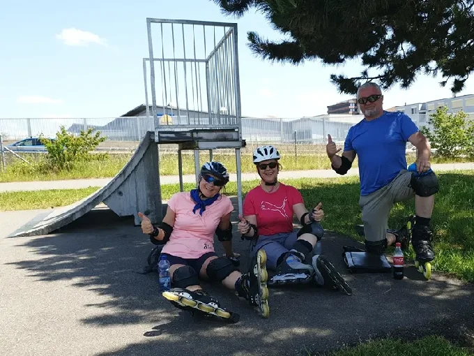 Inline Skating Kurs, SUP & Kite Sport 2026 1 Inline Skating by Cross-Wind.ch