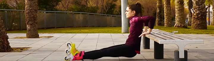 Roller Skating Rollerobics Fitness 2 Top Fitness nach einem Fitness Kurs