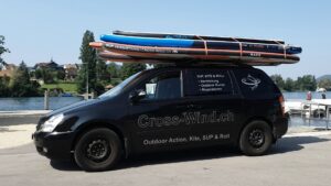 SUP Board mieten am Rhein, bei Schaffhausen ab CHF 60.-- 7 Shuttle Service